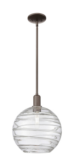 Arcadia One Light Mini Pendant in Oil Rubbed Bronze (405|716-1S-OB-G1213-12CL)
