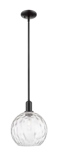 Arcadia One Light Mini Pendant in Matte Black (405|716-1S-BK-G1215-10)