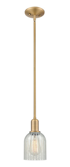 Arcadia One Light Mini Pendant in Brushed Brass (405|716-1S-BB-G2511)