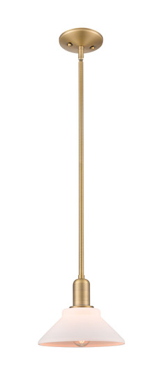 Arcadia One Light Mini Pendant in Brushed Brass (405|716-1S-BB-G131)