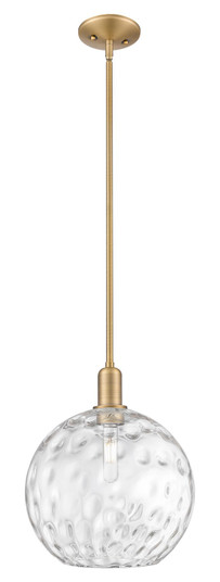 Arcadia One Light Mini Pendant in Brushed Brass (405|716-1S-BB-G1215-12)