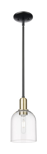 Arcadia One Light Mini Pendant in Black Antique Brass (405|716-1S-BAB-G558-6CL)