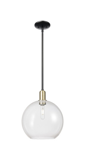 Arcadia One Light Mini Pendant in Black Antique Brass (405|716-1S-BAB-G122-12)