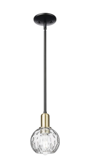 Arcadia One Light Mini Pendant in Black Antique Brass (405|716-1S-BAB-G1215-6)