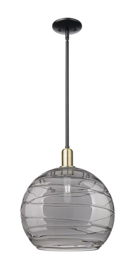 Arcadia One Light Mini Pendant in Black Antique Brass (405|716-1S-BAB-G1213-14SM)