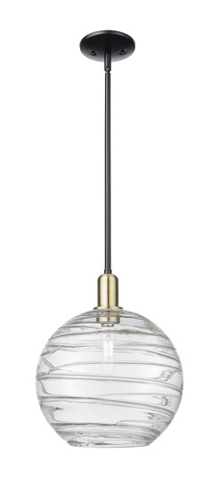 Arcadia One Light Mini Pendant in Black Antique Brass (405|716-1S-BAB-G1213-12CL)