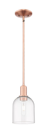 Arcadia One Light Mini Pendant in Antique Copper (405|716-1S-AC-G558-6CL)
