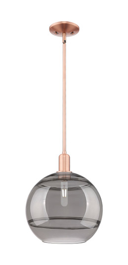 Arcadia One Light Mini Pendant in Antique Copper (405|716-1S-AC-G556-12SM)