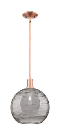 Arcadia One Light Mini Pendant in Antique Copper (405|716-1S-AC-G1213-12SM)