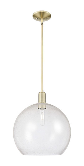Arcadia One Light Mini Pendant in Antique Brass (405|716-1S-AB-G124-14)