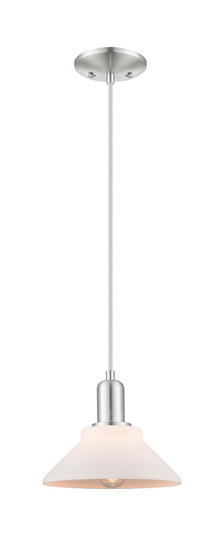 Arcadia One Light Mini Pendant in Brushed Satin Nickel (405|716-1P-SN-G131)