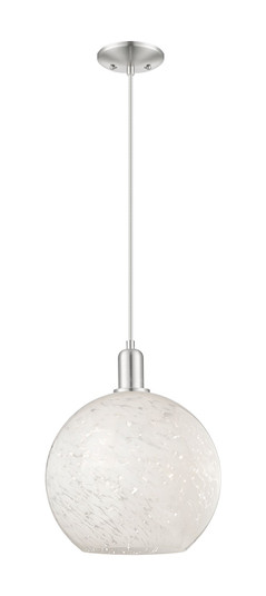 Arcadia One Light Mini Pendant in Brushed Satin Nickel (405|716-1P-SN-G1216-12WM)