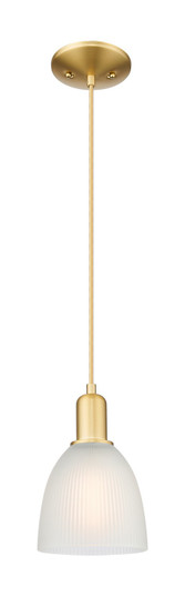 Arcadia One Light Mini Pendant in Satin Gold (405|716-1P-SG-G381)