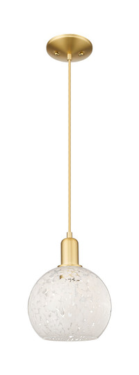 Arcadia One Light Mini Pendant in Satin Gold (405|716-1P-SG-G1216-8WM)