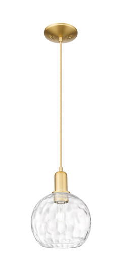 Arcadia One Light Mini Pendant in Satin Gold (405|716-1P-SG-G1215-8)