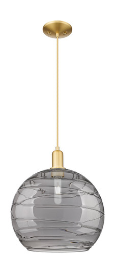 Arcadia One Light Mini Pendant in Satin Gold (405|716-1P-SG-G1213-14SM)