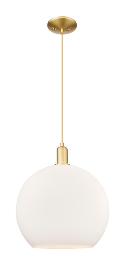 Arcadia One Light Mini Pendant in Satin Gold (405|716-1P-SG-G121-14)