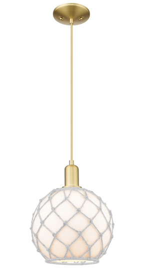 Arcadia One Light Mini Pendant in Satin Gold (405|716-1P-SG-G121-10RW)