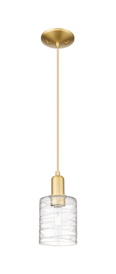 Arcadia One Light Mini Pendant in Satin Gold (405|716-1P-SG-G1113)