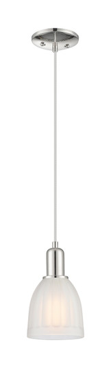 Arcadia One Light Mini Pendant in Polished Nickel (405|716-1P-PN-G441)