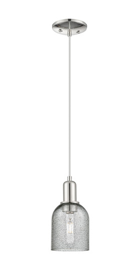 Arcadia One Light Mini Pendant in Polished Nickel (405|716-1P-PN-G257)