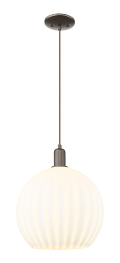 Arcadia One Light Mini Pendant in Oil Rubbed Bronze (405|716-1P-OB-G1217-14WV)