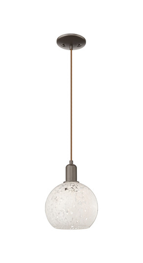Arcadia One Light Mini Pendant in Oil Rubbed Bronze (405|716-1P-OB-G1216-8WM)