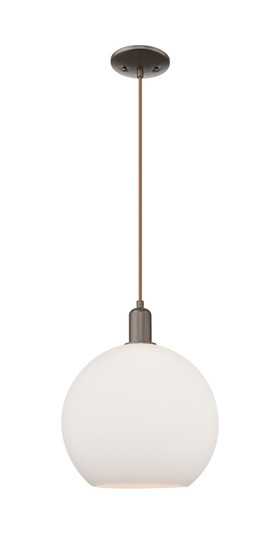 Arcadia One Light Mini Pendant in Oil Rubbed Bronze (405|716-1P-OB-G121-12)