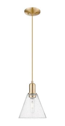 Arcadia One Light Mini Pendant in Champagne Bronze (405|716-1P-CB-GBC-84)