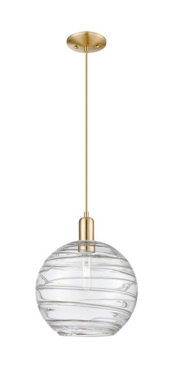Arcadia One Light Mini Pendant in Champagne Bronze (405|716-1P-CB-G1213-12CL)