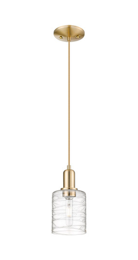 Arcadia One Light Mini Pendant in Champagne Bronze (405|716-1P-CB-G1113)