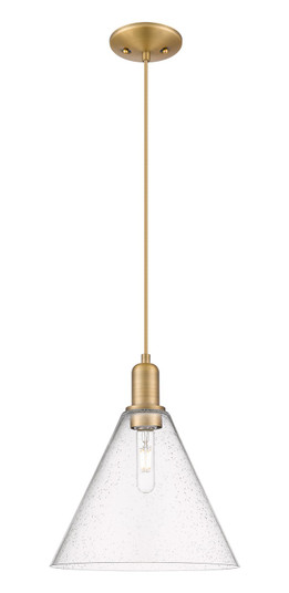 Arcadia One Light Mini Pendant in Brushed Brass (405|716-1P-BB-GBC-124)