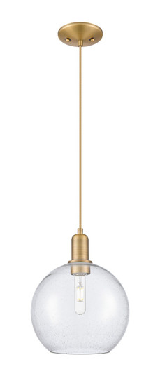 Arcadia One Light Mini Pendant in Brushed Brass (405|716-1P-BB-G124-10)