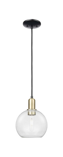Arcadia One Light Mini Pendant in Black Antique Brass (405|716-1P-BAB-G122-8)