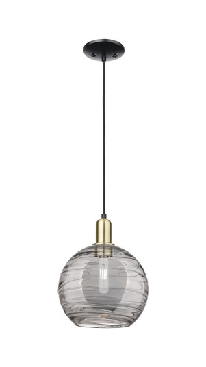 Arcadia One Light Mini Pendant in Black Antique Brass (405|716-1P-BAB-G1213-10SM)