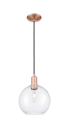 Arcadia One Light Mini Pendant in Antique Copper (405|716-1P-AC-G122-10)