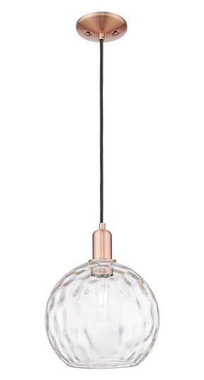 Arcadia One Light Mini Pendant in Antique Copper (405|716-1P-AC-G1215-10)