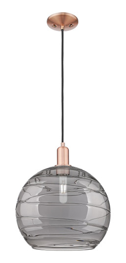 Arcadia One Light Mini Pendant in Antique Copper (405|716-1P-AC-G1213-14SM)