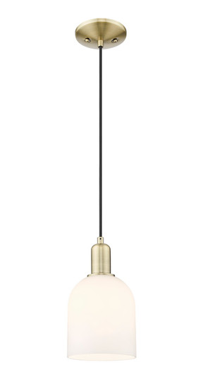 Arcadia One Light Mini Pendant in Antique Brass (405|716-1P-AB-G558-6GWH)