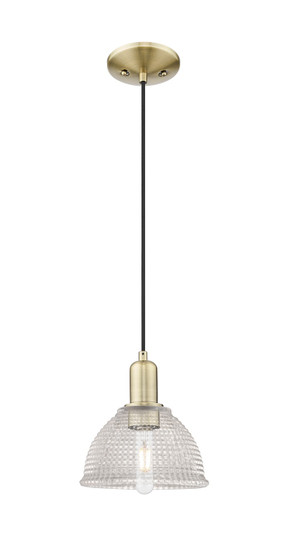 Arcadia One Light Mini Pendant in Antique Brass (405|716-1P-AB-G422)