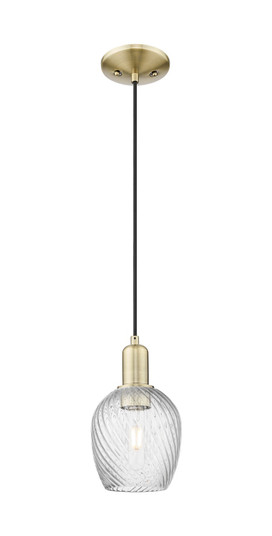 Arcadia One Light Mini Pendant in Antique Brass (405|716-1P-AB-G292)