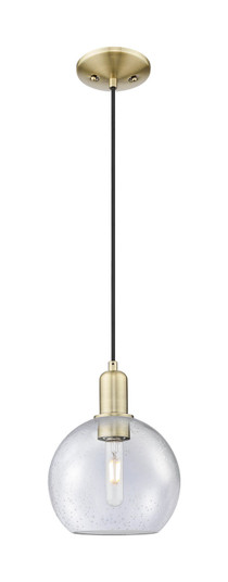Arcadia One Light Mini Pendant in Antique Brass (405|716-1P-AB-G124-8)