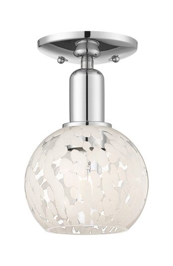 Arcadia One Light Semi-Flush Mount in Polished Chrome (405|716-1C-PC-G1216-6WM)