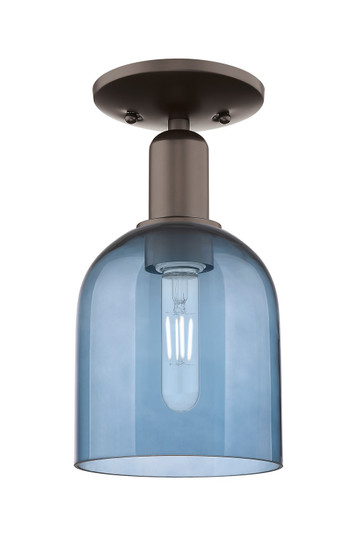 Arcadia One Light Semi-Flush Mount in Oil Rubbed Bronze (405|716-1C-OB-G558-6BL)