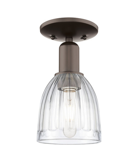 Arcadia One Light Semi-Flush Mount in Oil Rubbed Bronze (405|716-1C-OB-G442)