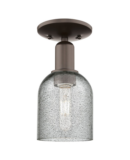 Arcadia One Light Semi-Flush Mount in Oil Rubbed Bronze (405|716-1C-OB-G257)