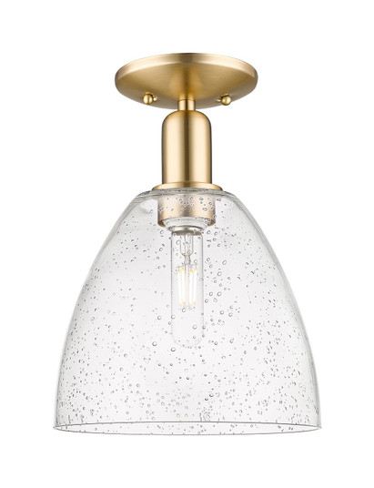 Arcadia One Light Semi-Flush Mount in Champagne Bronze (405|716-1C-CB-GBD-94)