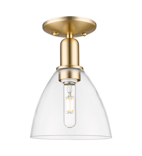 Arcadia One Light Semi-Flush Mount in Champagne Bronze (405|716-1C-CB-GBD-752)