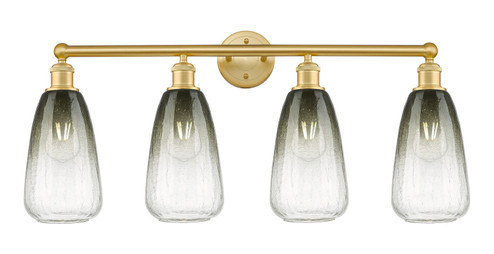 Edison Four Light Bath Vanity in Satin Gold (405|616-4W-SG-G480-6SL)