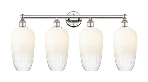 Edison Four Light Bath Vanity in Polished Nickel (405|616-4W-PN-G484-7OP)